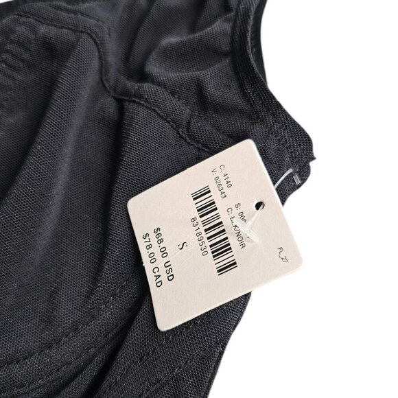 Anthropologie Womens Mesh Sheer Corset Top, Hook & Eye, Cropped, Black, S, NWT - Picture 3 of 7